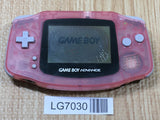 LG7030 With Defects - GameBoy Advance Milky Pink Console Nintendo Japan