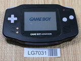 LG7031 With Defects - GameBoy Advance Black Console Nintendo Japan