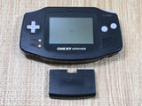 LG7032 With Defects - GameBoy Advance Black Console Nintendo Japan