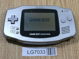 LG7033 With Defects - GameBoy Advance Silver Console Nintendo Japan
