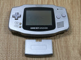 LG7033 With Defects - GameBoy Advance Silver Console Nintendo Japan