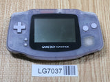 LG7037 Not Working - GameBoy Advance Milky Blue Console Nintendo Japan
