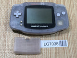 LG7038 Not Working - GameBoy Advance Milky Blue Console Nintendo Japan