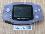 LG7042 With Defects - GameBoy Advance Milky Blue Console Nintendo Japan