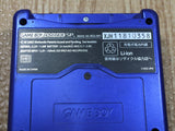 LG7052 With Defects - GameBoy Advance SP Azurite Blue Console Nintendo Japan