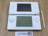 LG7068 With Defects - Nintendo DS Lite Crystal White Console Nintendo Japan