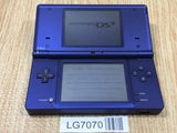 LG7070 With Defects - Nintendo DSi DS Metallic Blue Console Nintendo Japan