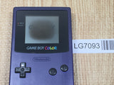 LG7093 With Defects - GameBoy Color Purple Console Nintendo Japan
