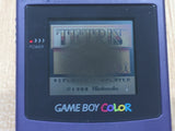 LG7093 With Defects - GameBoy Color Purple Console Nintendo Japan