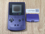 LG7093 With Defects - GameBoy Color Purple Console Nintendo Japan
