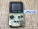 LG7102 Not Working - GameBoy Color Clear Console Nintendo Japan