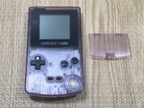LG7103 Tested Working - GameBoy Color Clear Purple Console Nintendo Japan