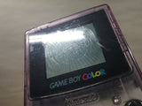 LG7104 With Defects - GameBoy Color Clear Purple Console Nintendo Japan