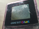 LG7104 With Defects - GameBoy Color Clear Purple Console Nintendo Japan