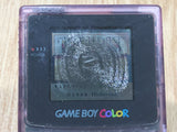 LG7105 With Defects - GameBoy Color Clear Purple Console Nintendo Japan