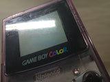 LG7107 Tested Working - GameBoy Color Clear Purple Console Nintendo Japan