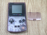 LG7107 Tested Working - GameBoy Color Clear Purple Console Nintendo Japan