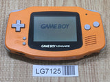 LG7125 With Defects - GameBoy Advance Orange Console Nintendo Japan