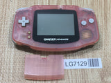 LG7129 Not Working - GameBoy Advance Milky Pink Console Nintendo Japan