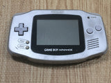LG7130 With Defects - GameBoy Advance Silver Console Nintendo Japan