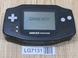 LG7131 With Defects - GameBoy Advance Black Console Nintendo Japan