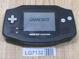 LG7132 With Defects - GameBoy Advance Black Console Nintendo Japan