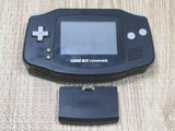 LG7132 With Defects - GameBoy Advance Black Console Nintendo Japan