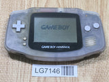 LG7146 With Defects - GameBoy Advance Milky Blue Console Nintendo Japan