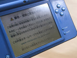 LG7168 With Defects - Nintendo DSi LL XL DS Blue Console Nintendo Japan