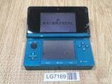 LG7169 With Defects - Nintendo 3DS Aqua Blue Console Nintendo Japan