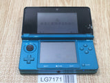 LG7171 With Defects - Nintendo 3DS Aqua Blue Console Nintendo Japan