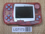 LG7173 With Defects - Wonder Swan Skeleton Pink Console Japan