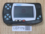 LG7179 With Defects - Wonder Swan Color Crystal Black Console Japan