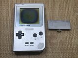 LG7191 With Defects - GameBoy Pocket Silver Console Nintendo Japan