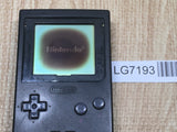 LG7193 With Defects - GameBoy Pocket Black Console Nintendo Japan