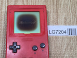 LG7204 With Defects - GameBoy Pocket Red Console Nintendo Japan