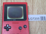 LG7205 With Defects - GameBoy Pocket Red Console Nintendo Japan