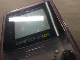 LG7213 With Defects - GameBoy Color Clear Purple Console Nintendo Japan
