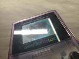LG7214 Not Working - GameBoy Color Clear Purple Console Nintendo Japan