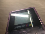 LG7215 Tested Working - GameBoy Color Clear Purple Console Nintendo Japan