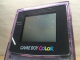 LG7215 Tested Working - GameBoy Color Clear Purple Console Nintendo Japan