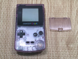 LG7215 Tested Working - GameBoy Color Clear Purple Console Nintendo Japan