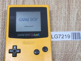 LG7219 With Defects - GameBoy Color Yellow Console Nintendo Japan