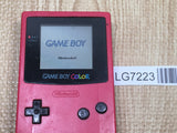LG7223 With Defects - GameBoy Color Red Console Nintendo Japan