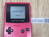 LG7226 With Defects - GameBoy Color Red Console Nintendo Japan