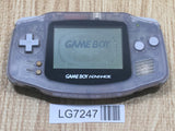 LG7247 With Defects - GameBoy Advance Milky Blue Console Nintendo Japan