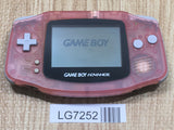 LG7252 With Defects - GameBoy Advance Milky Pink Console Nintendo Japan