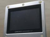 LG7262 With Defects - GameBoy Advance SP Platinum Silver Console Nintendo Japan