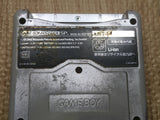 LG7262 With Defects - GameBoy Advance SP Platinum Silver Console Nintendo Japan