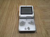 LG7262 With Defects - GameBoy Advance SP Platinum Silver Console Nintendo Japan